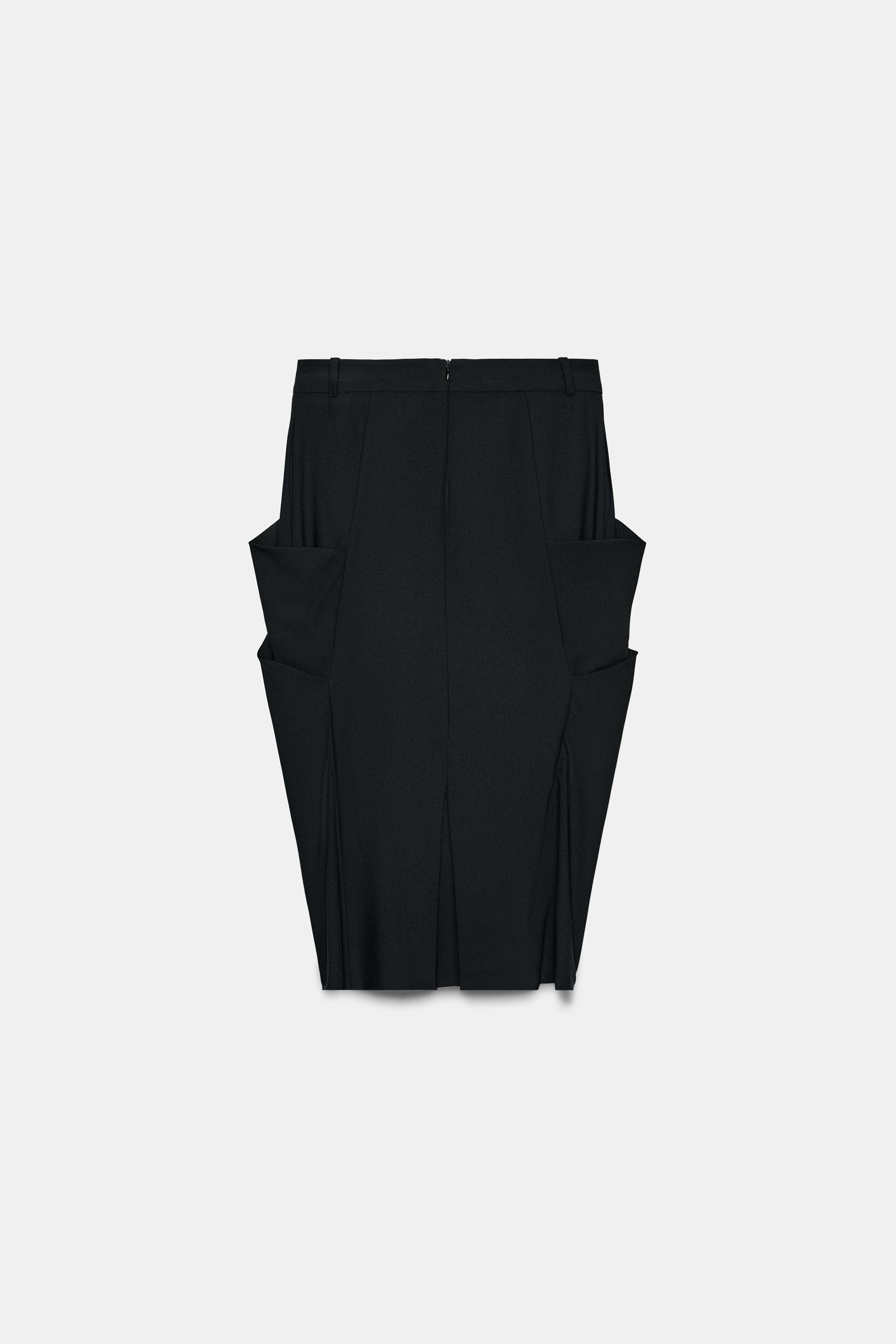 DRAPED POCKET SKIRT ZW COLLECTION